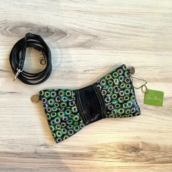 NWT VERA BRADLEY Swak Frill Bow Tie Purse (Blue Rhapsody) - Picture 4 of 5